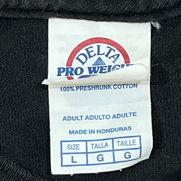 Vintage McDonald’s Painted Logo T-Shirt Black Retro Graphic - Men's Large - Picture 3 of 4